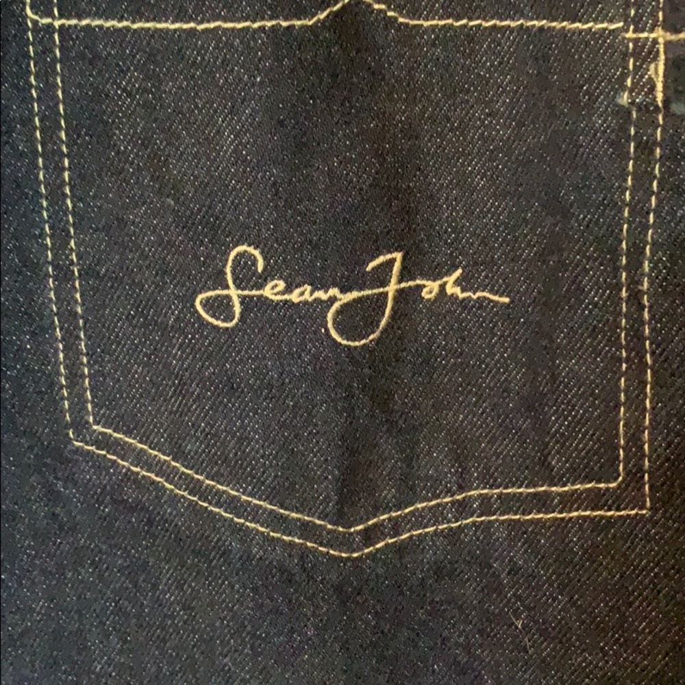 Sean John Jean Jacket Dark Blue NWOT Size XXL - Picture 2 of 6